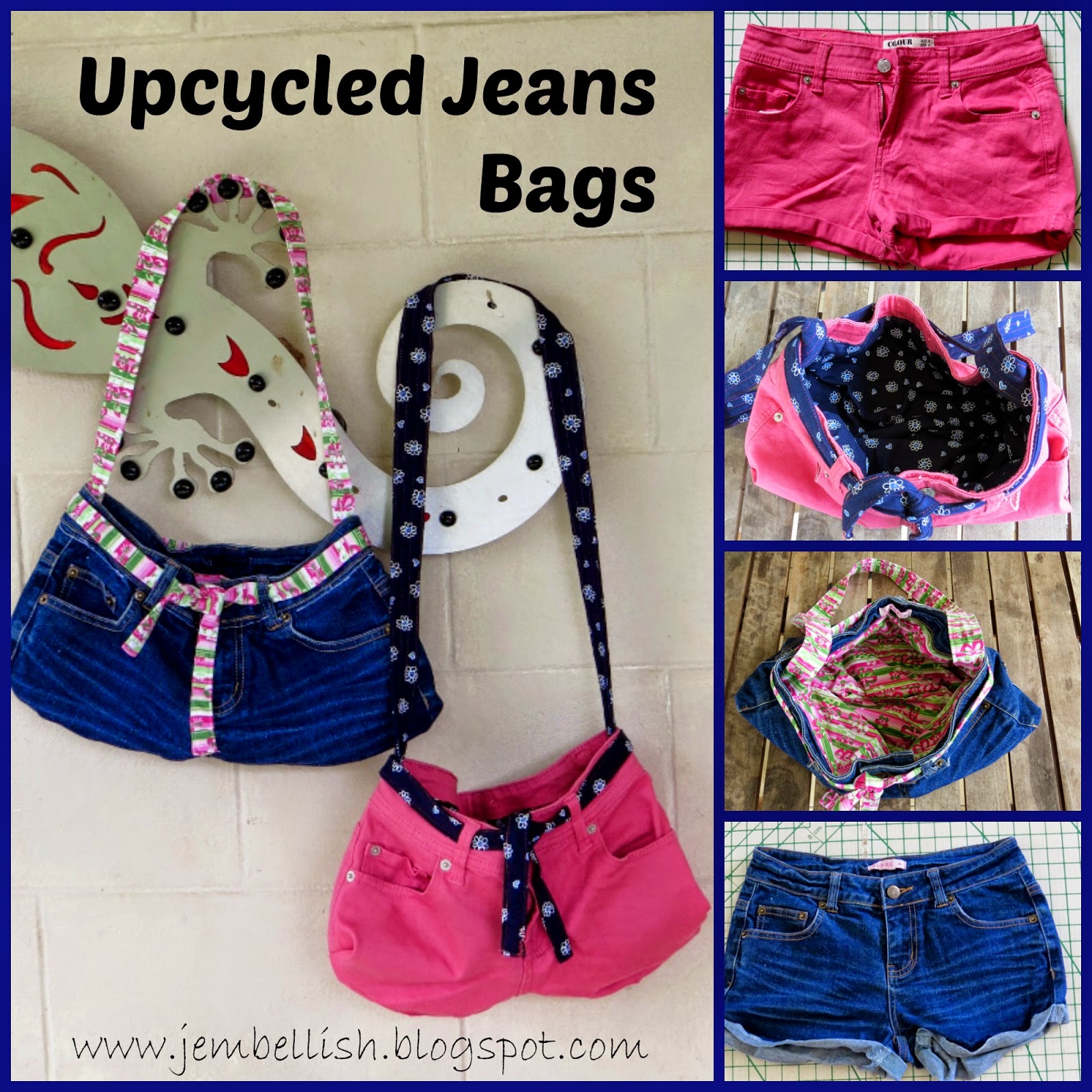 Upcycled Jeans Bags