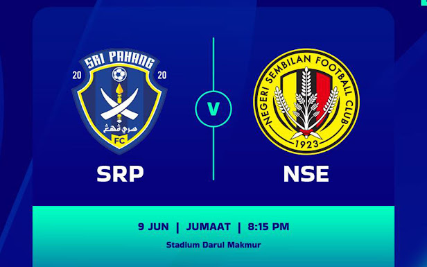 Live Streaming Sri Pahang vs Negeri Sembilan 9.6.2023