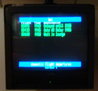 bmi delay - flight departure screen