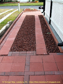 Creating a Stylish Golf Cart Path in Side Yard