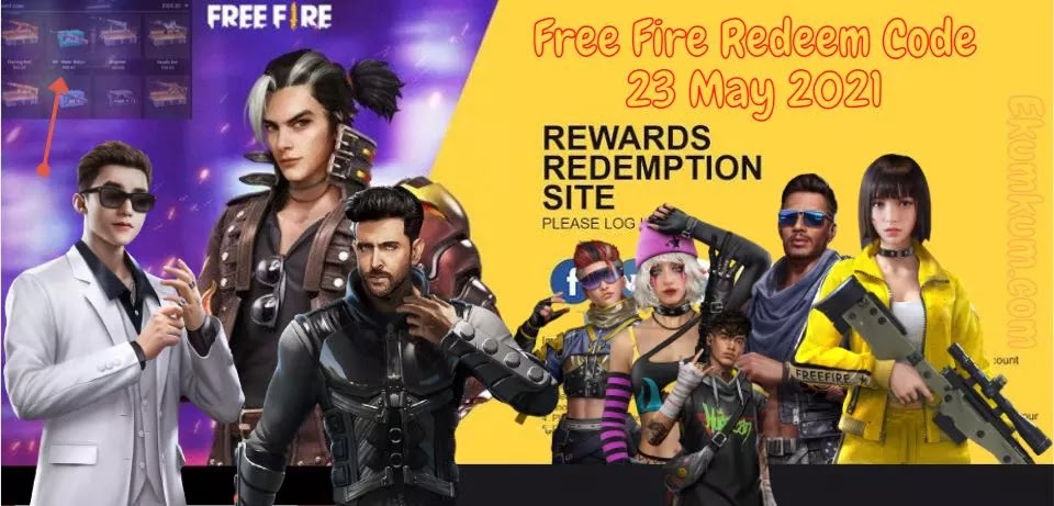 Free Fire World Series Pcv Reward Full Details Free Fire Redeem Code Today Indian Server 24 May 2021