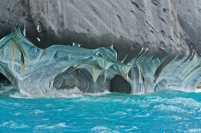 Marble Cave Chile