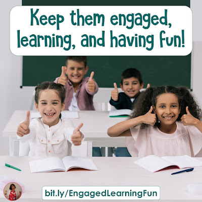 Keep them engaged, and having fun! It's possible to attend to the children's need to move while keeping the learning happening! Try these ideas!