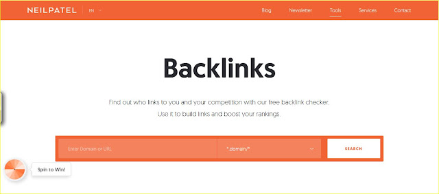 Backlink checker