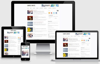 Simple White - Template Blog SEO Friendly 