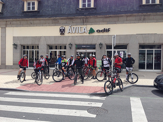 Unas fotos de nuestra ruta de Ávila a El Escorial - Junio 2013