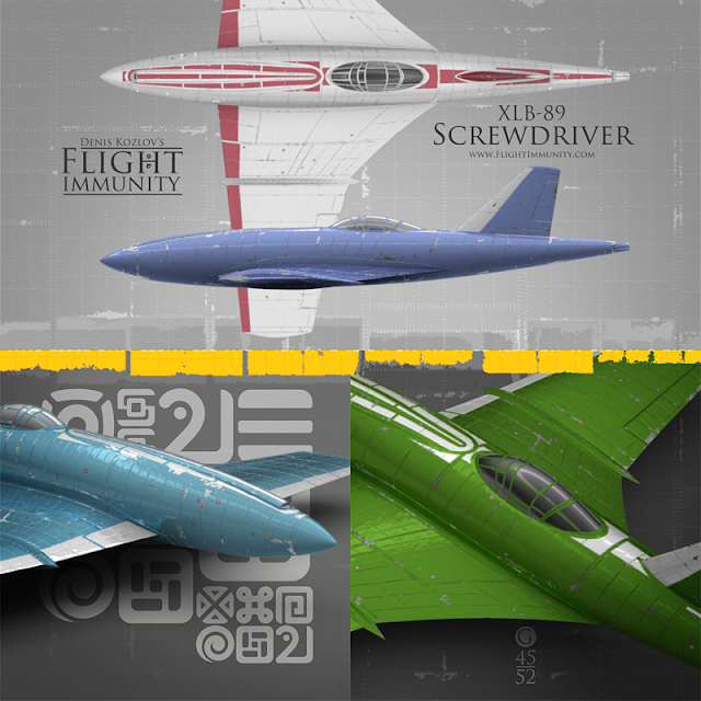 Flight Immunity by Denis Kozlov: collectible aircraft art with a steganographic twist (www.flightimmunity.com)