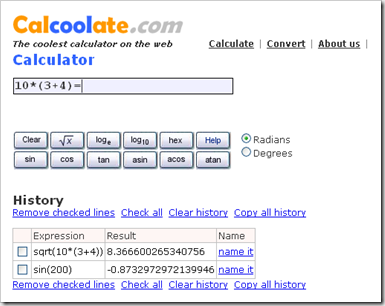 kalkulator online