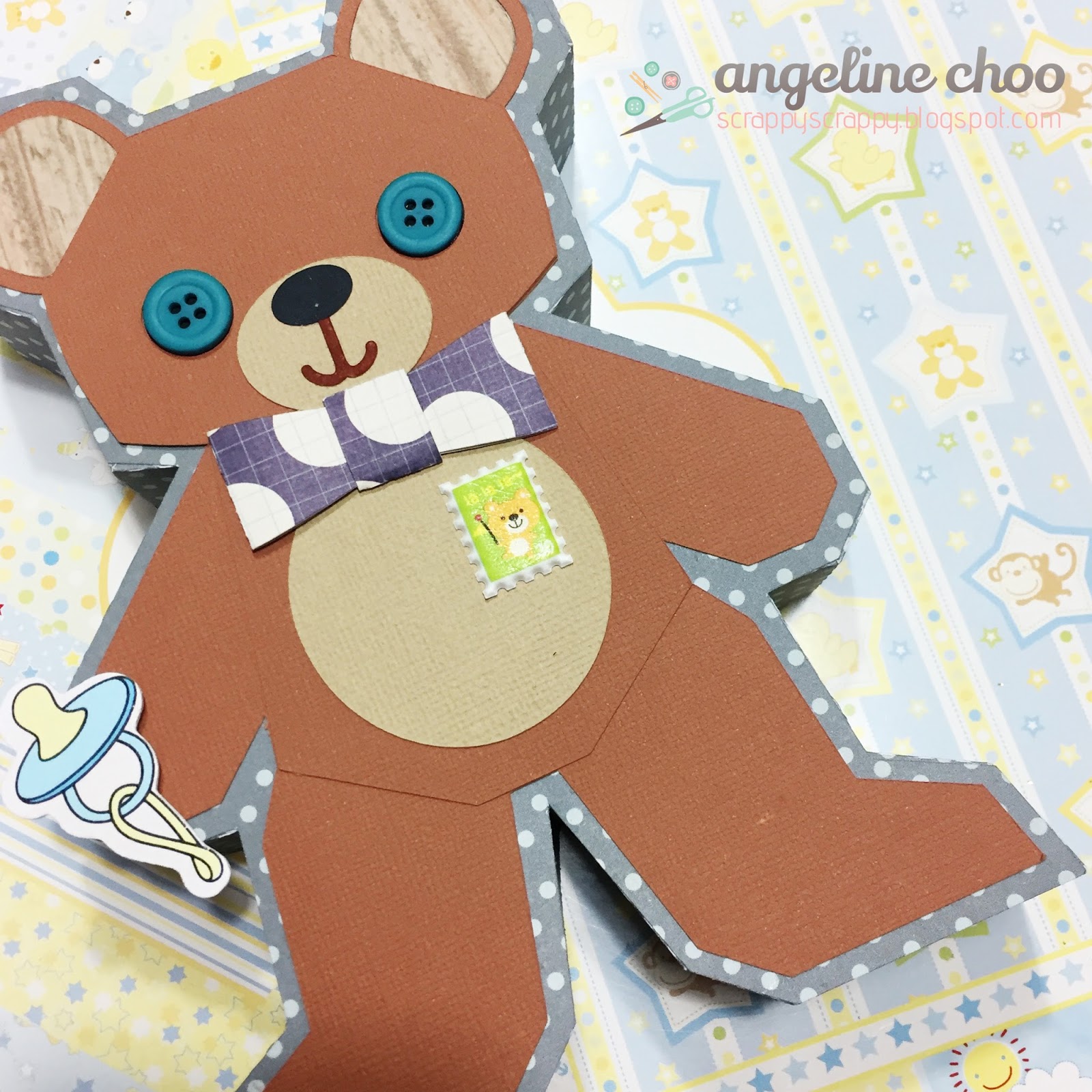 Download SVG Attic Blog: Beary Sweet Box with Angeline