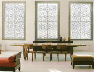 Indian Pattern Window Covering