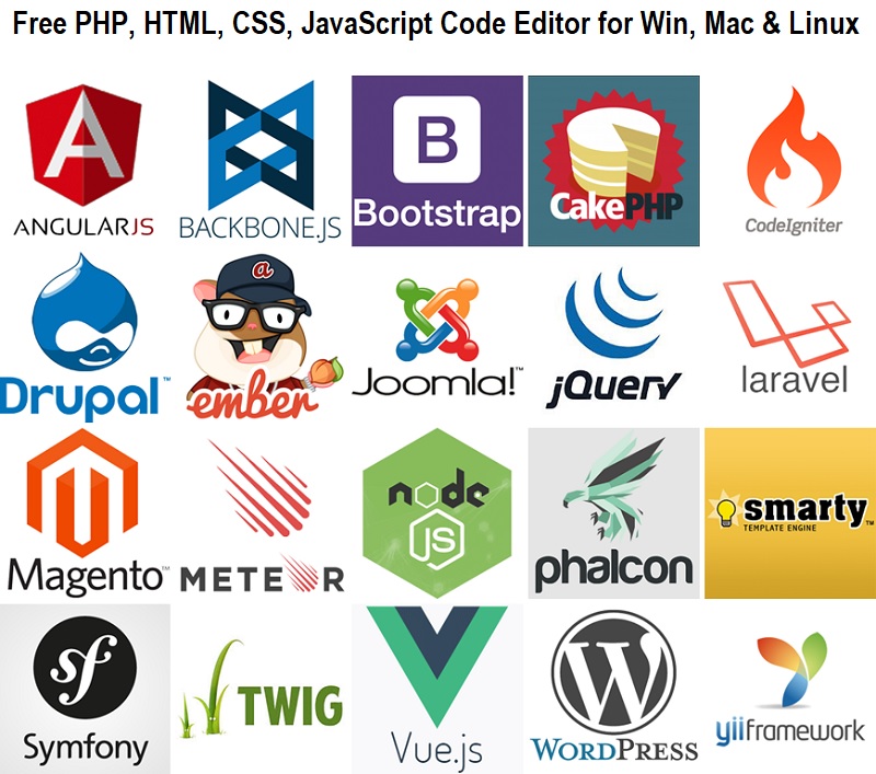 All In One Free Php Html Css Javascript Code Editor For Windows Mac Linux