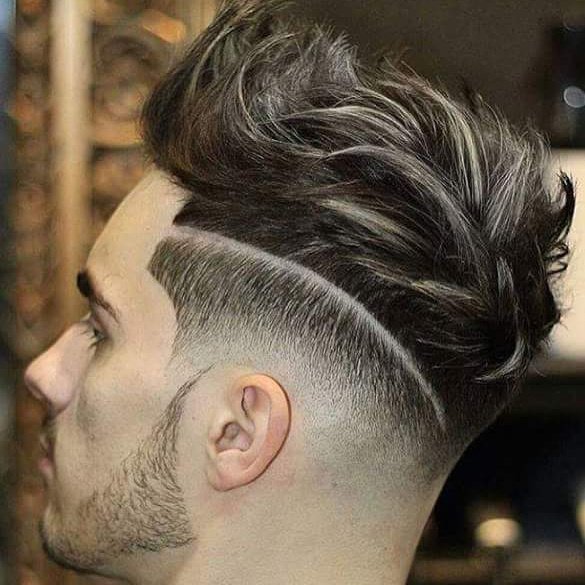 Corte moderno masculino com Desenho cabelos Pinterest