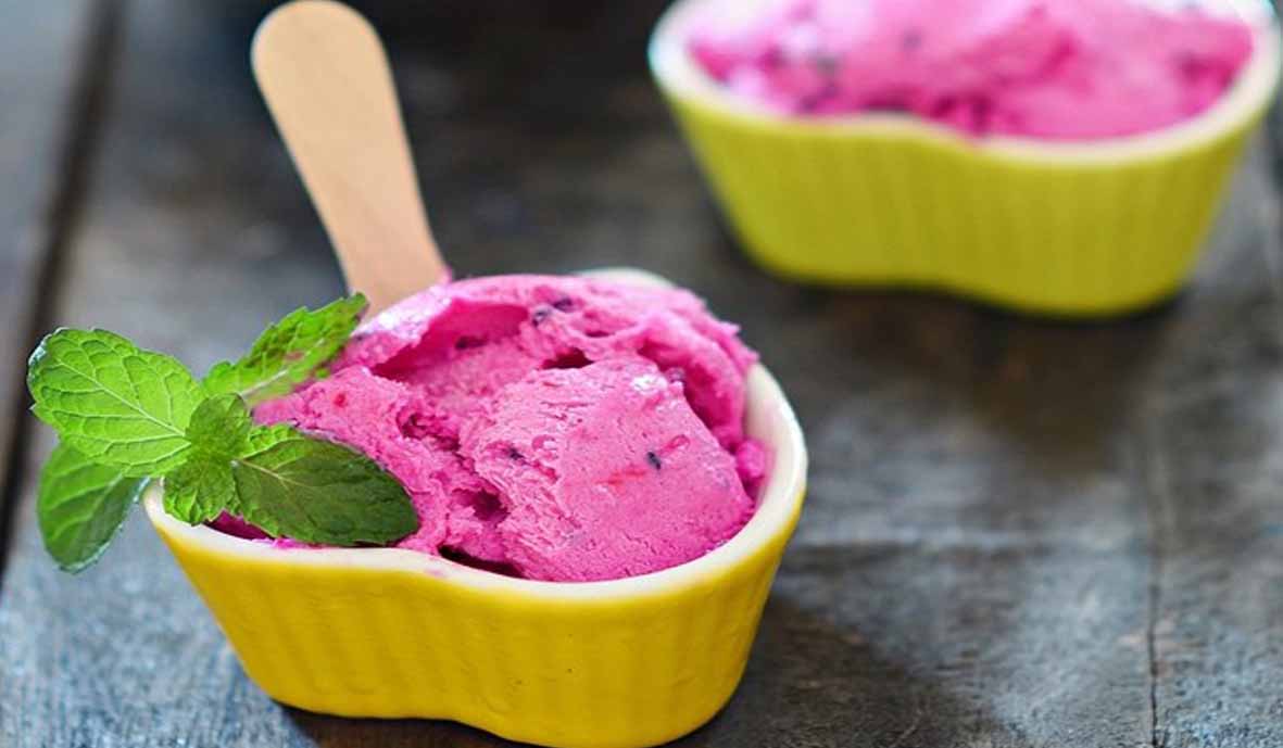 Resep Es Krim Buah Naga