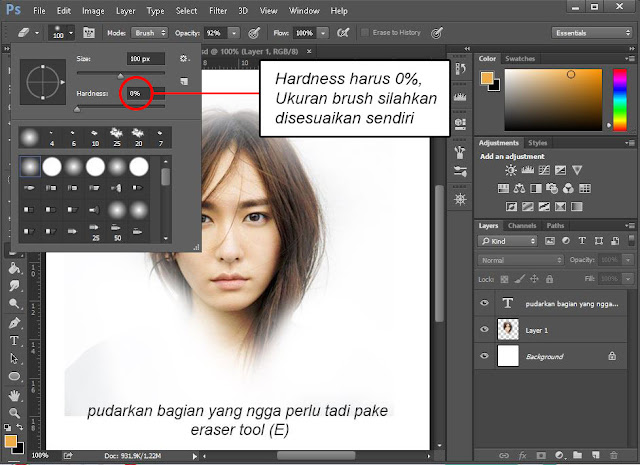 Tutorial Smudge Painting Photoshop Untuk Pemula