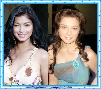 Andi Eigenmann and Angel Locsin Look Alike Celebrities