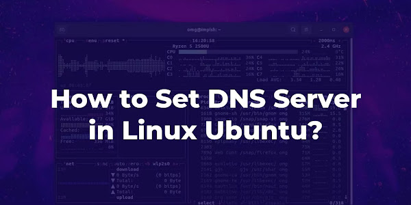 How to Set DNS Server in Linux Ubuntu?