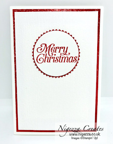Nigezza Creates with Stampin' Up! for InsoireINK Blog Hop, Simple Christmas card