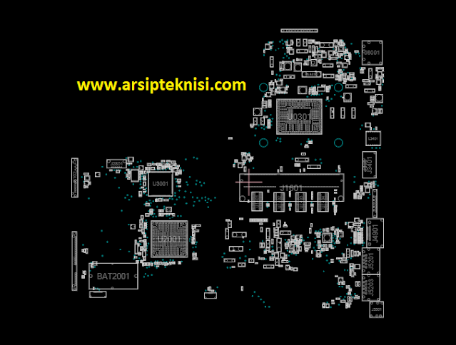 Asus X451CA Rev.2.1 Boardview