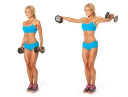 SIDE SHOULDER DUMBBELL RAISES