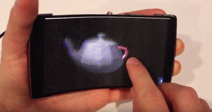 HoloFlex το πρώτο ολογραφικό 3D smartphone στον κόσμο με εύκαμπτη οθόνη αφής