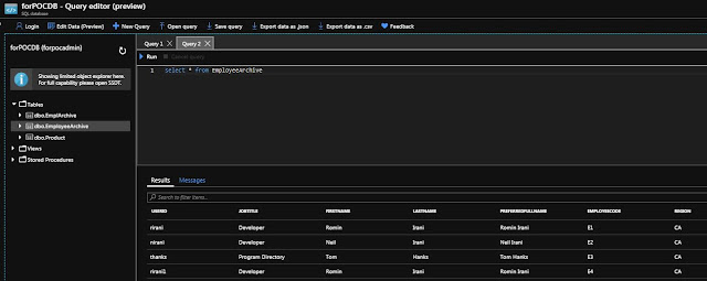 Data moved to destination using ADF