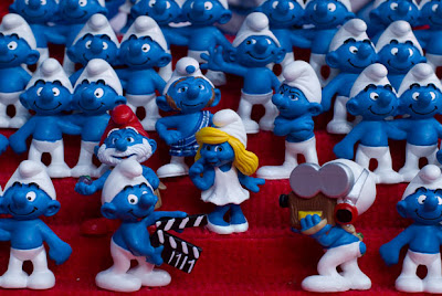 Smurf figures collection