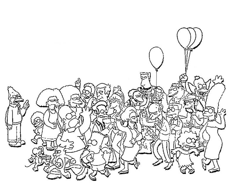 printable-simpsons-characters_coloring-pages