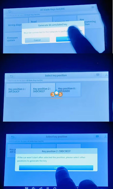 Xtool IK618 Program Toyota 8A H All Keys Lost 13
