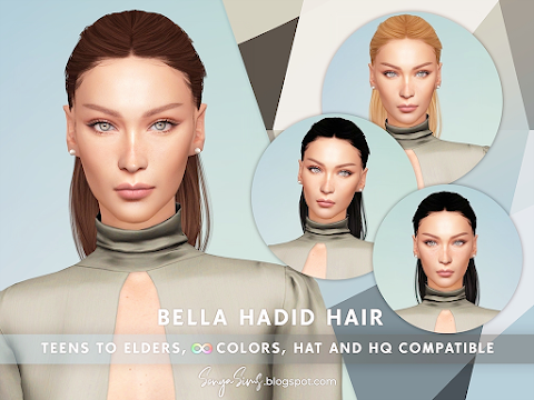 Bella Hadid Hair Style I