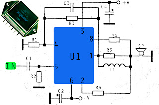 1000W ICs audio power amplifier