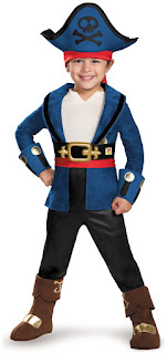  Captain Jake and the Neverland Pirates: Captain Jake Deluxe Child Costume