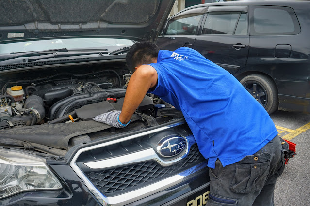 Kini Service Kereta Semudah 123 Dengan SERV