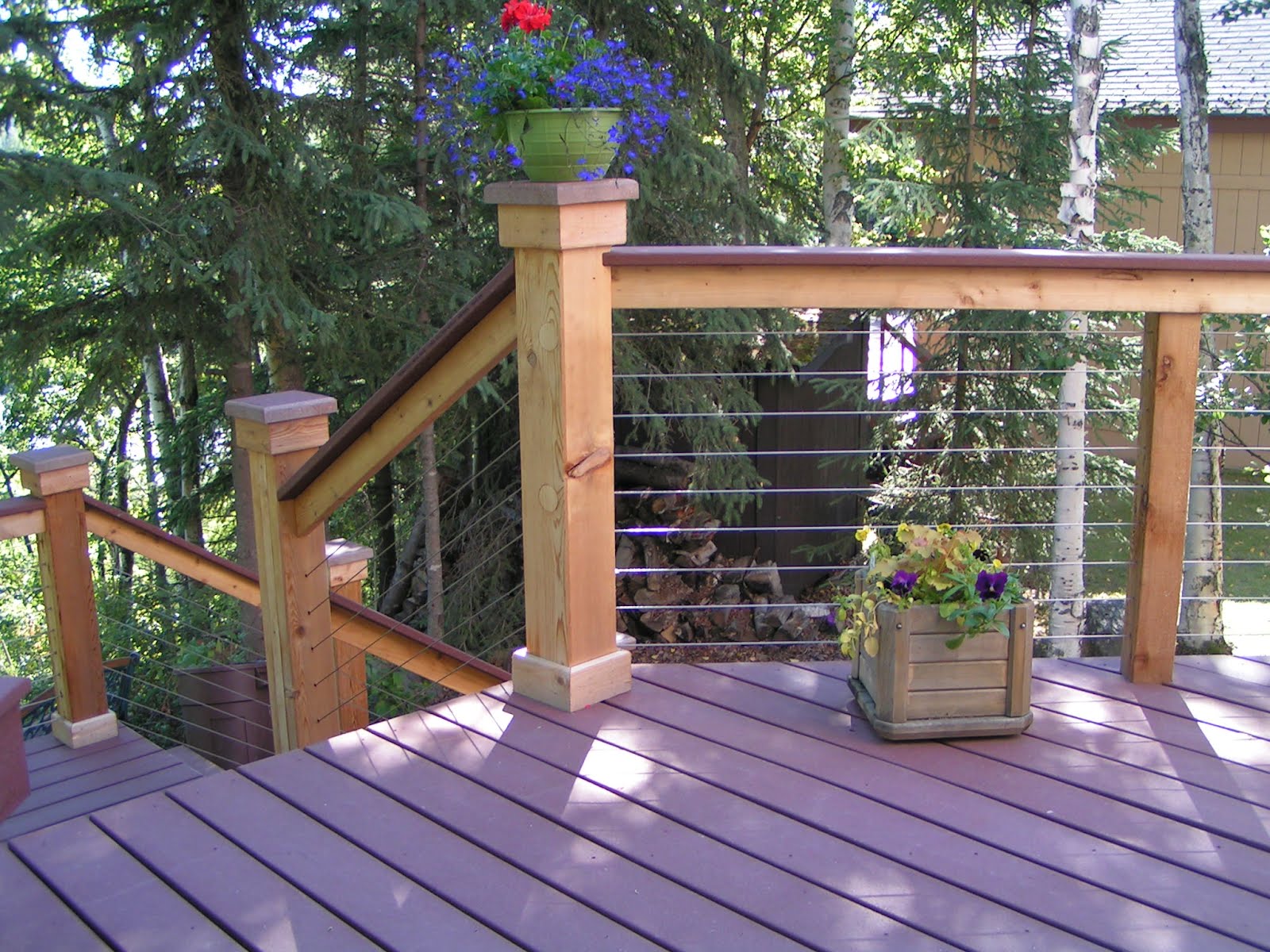 Cable Deck Railing Designs