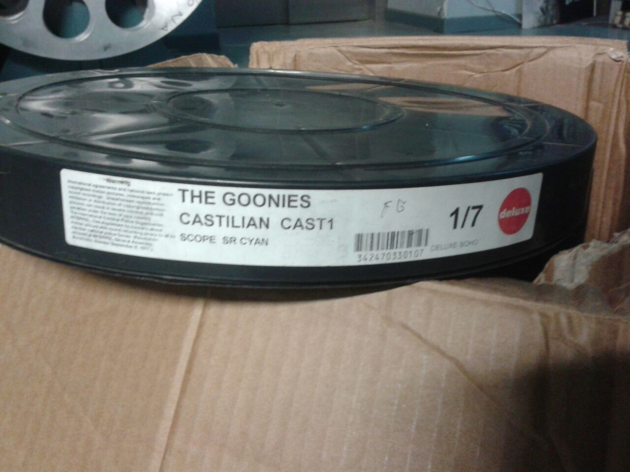 Reestreno de los Goonies en 35 MM