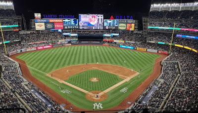 Partido de baseball (MLB) en el Yankee Stadium del Bronx, Nueva York.