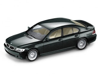 BMW 7 Series LCI E65 Green miniature