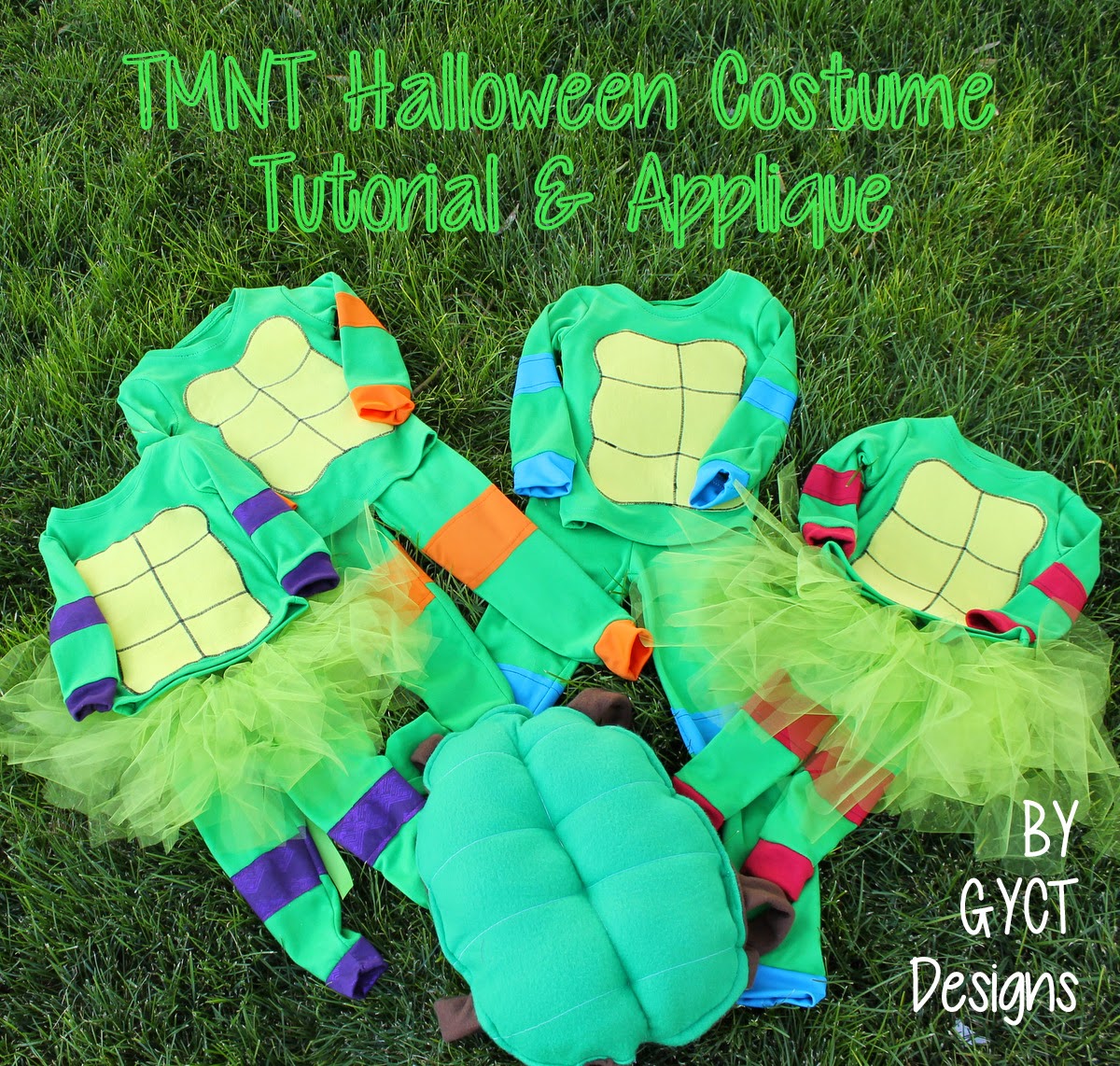 DIY No Sew Ninja Turtle Costume for Girls! - Girl Loves Glam