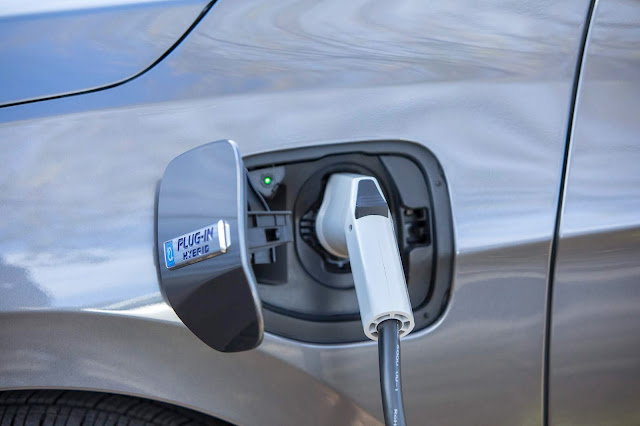 Charging port of 2018 Honda Clarity Plug-In