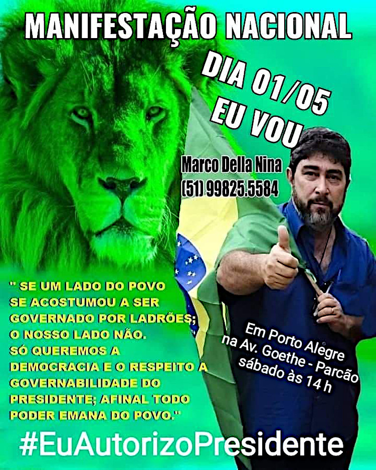 Protesto contra a corrupção em todo o Brasil