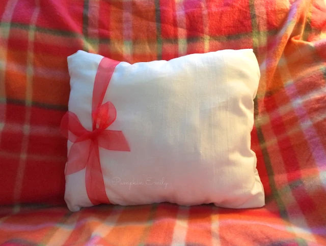 DIY Christmas Present Pillow