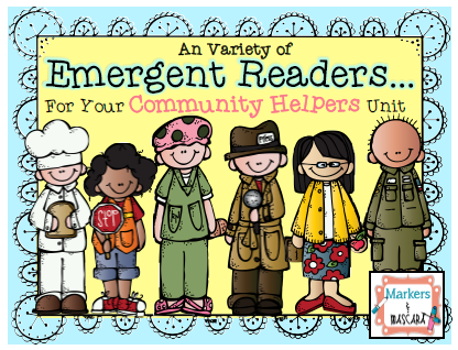 http://www.teacherspayteachers.com/Product/Community-Helpers-Emergent-Readers-Pack-1414928