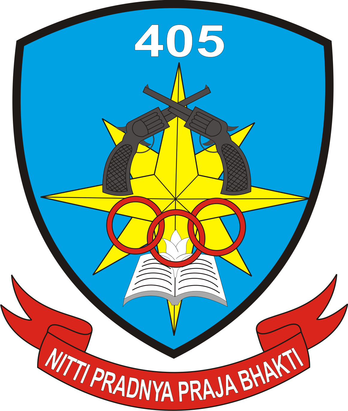 Logo Skadron Pendidikan Skadik 405 Komando Pendidikan TNI