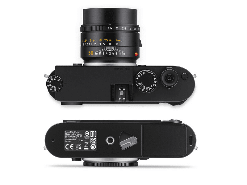 Leica M11 Monochrom's rear screen and buttons