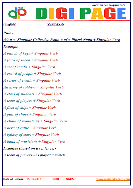  DP | SYNTAX | 05 - MAR - 17 | IMPORTANT FOR SBI PO