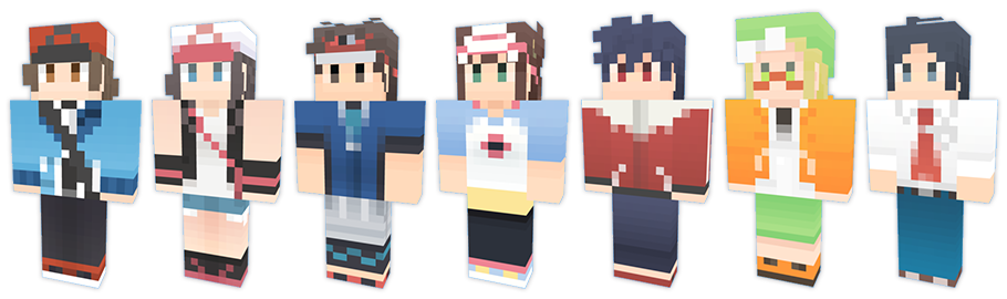 Minecraft Skins ポケットモンスターbw Bw2