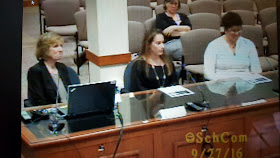 screen grab of the presentation on Lifelong Learning and the high school experience to the School Committee on Tuesday