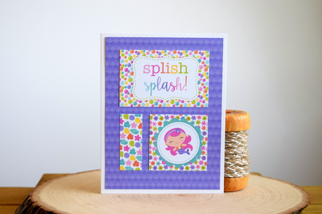 Doodlebug Under the Sea Card by Jess Crafts