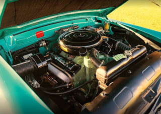 1956 Lincoln Premiere Convertible Engine