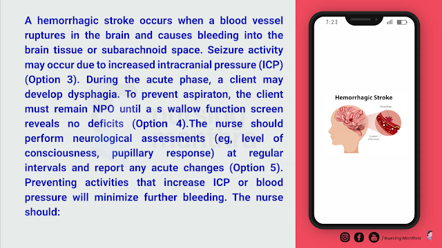 Nclex-RN Question - Neurology