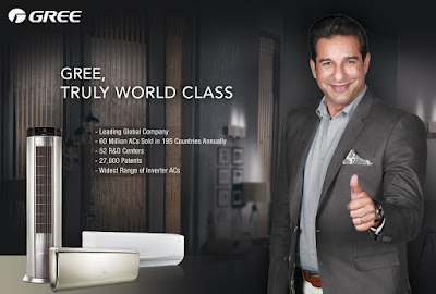 GlobalBussiness: WASEEM AKRAM AS BRAND AMBASSADOR In Gree